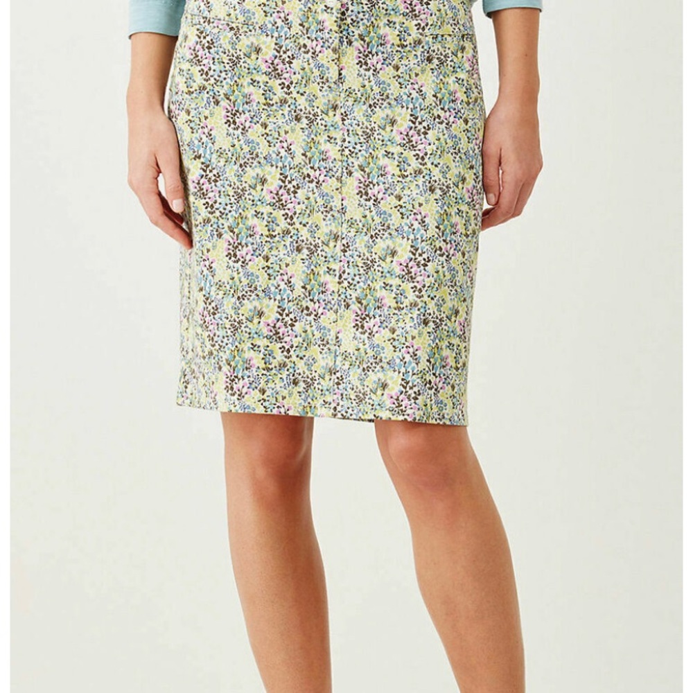 J. Jill Live-In Chino Skirt